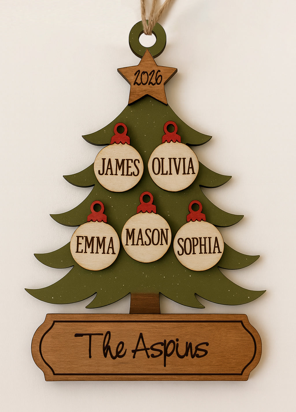 Personalized Christmas Ornaments - Various