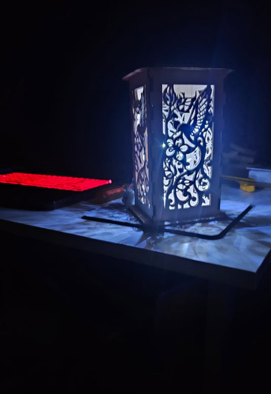 Handcrafted Wooden Lamp Shade