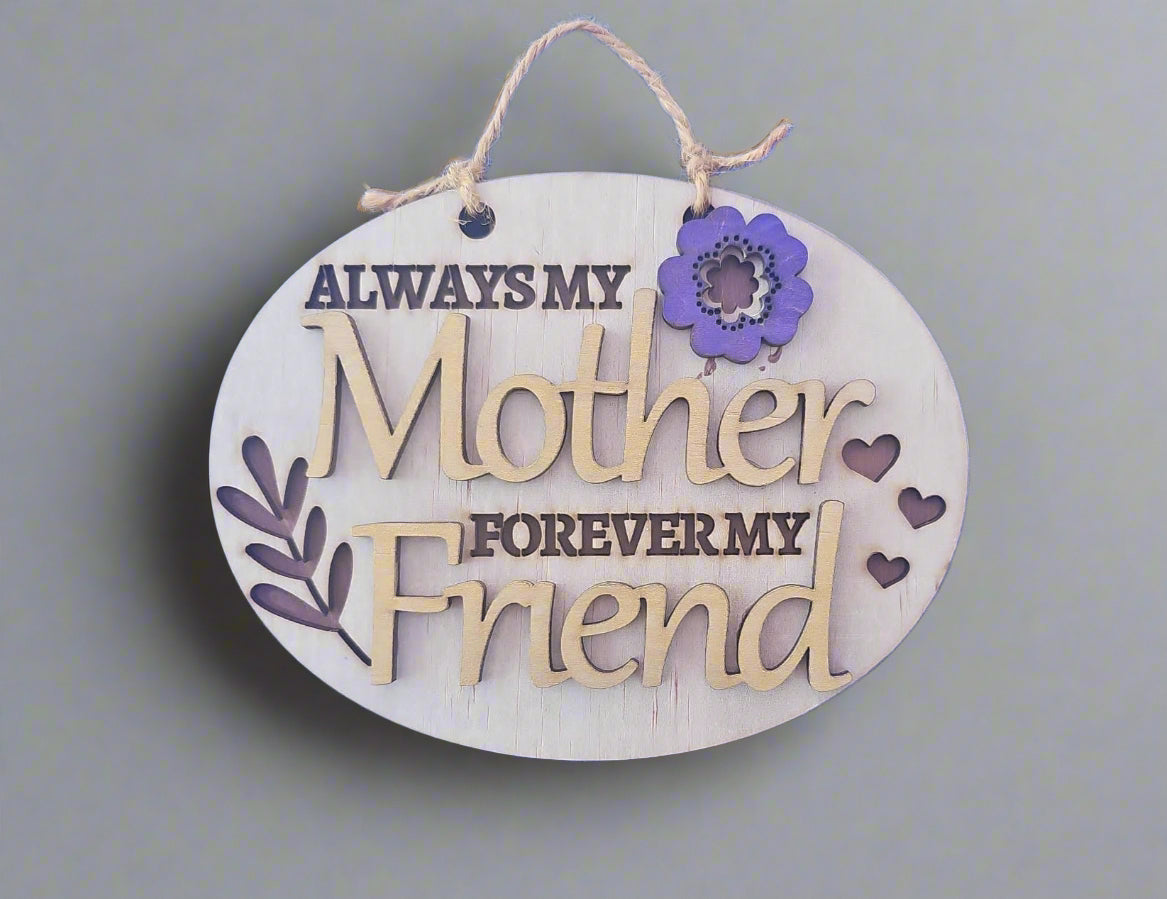 Handcrafted "Mother" Decorative - Mother's Day Artwork